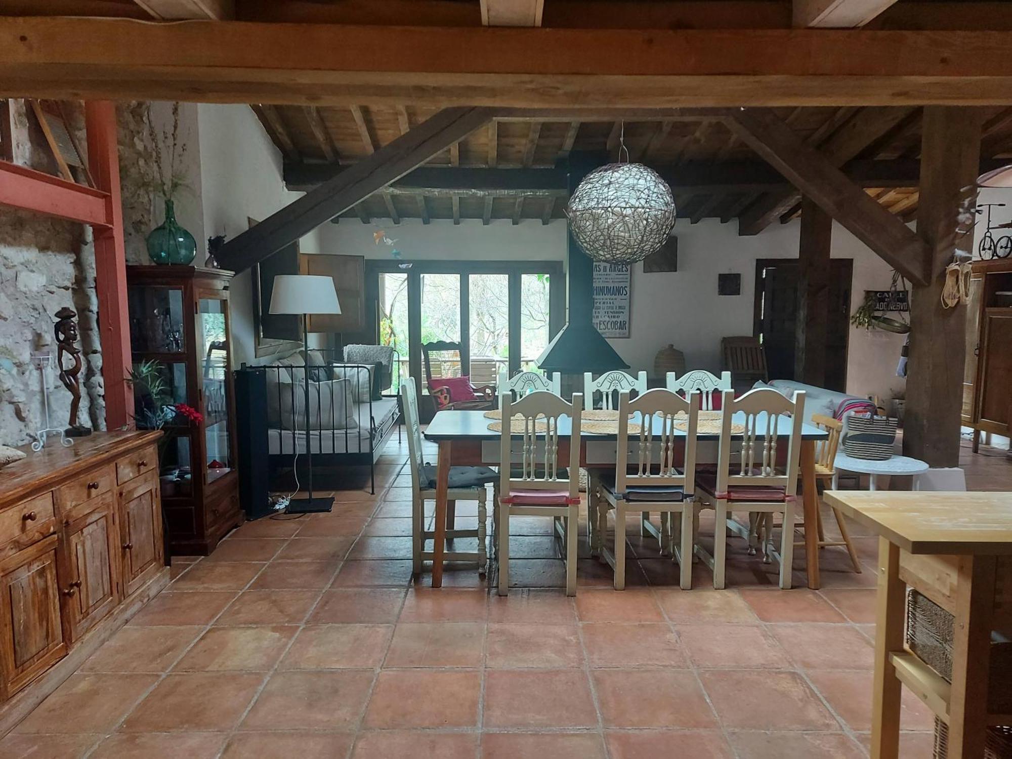 Pensjonat Casa Corazon De Piedra En El Rio Dulce Aragosa Zewnętrze zdjęcie