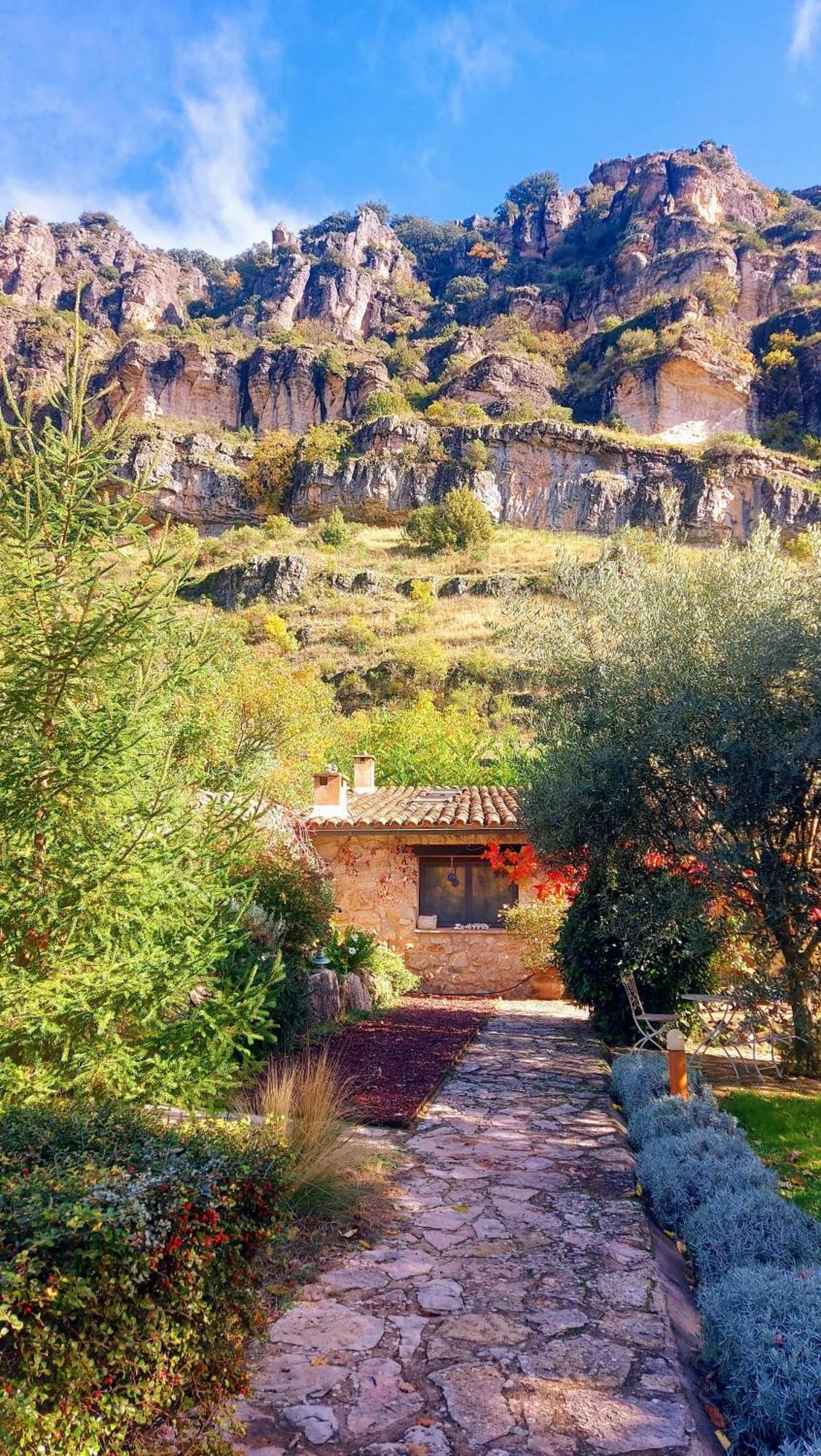 Pensjonat Casa Corazon De Piedra En El Rio Dulce Aragosa Zewnętrze zdjęcie