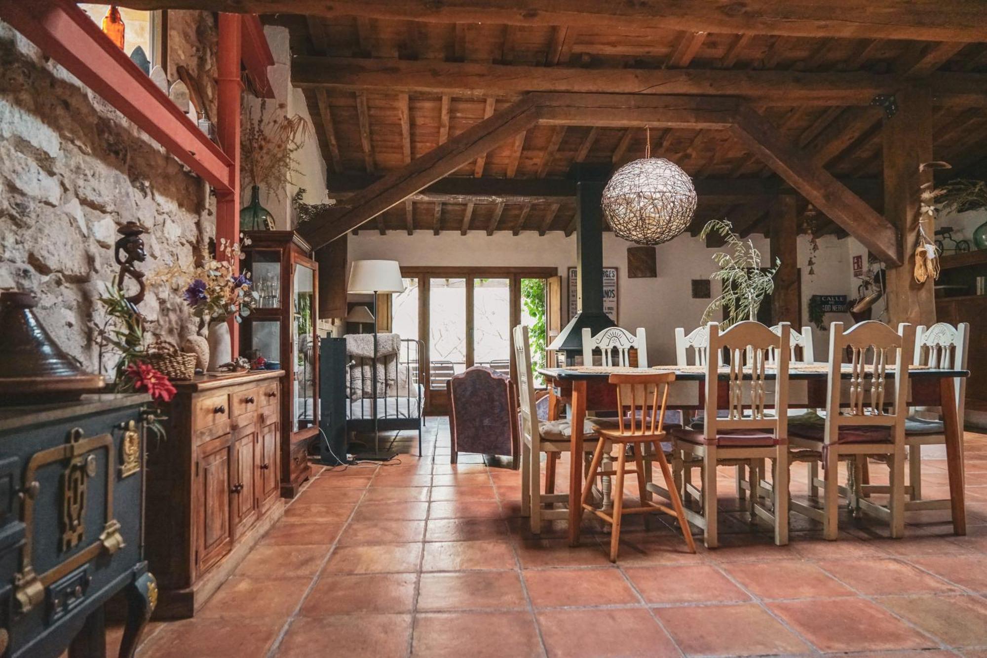 Pensjonat Casa Corazon De Piedra En El Rio Dulce Aragosa Zewnętrze zdjęcie