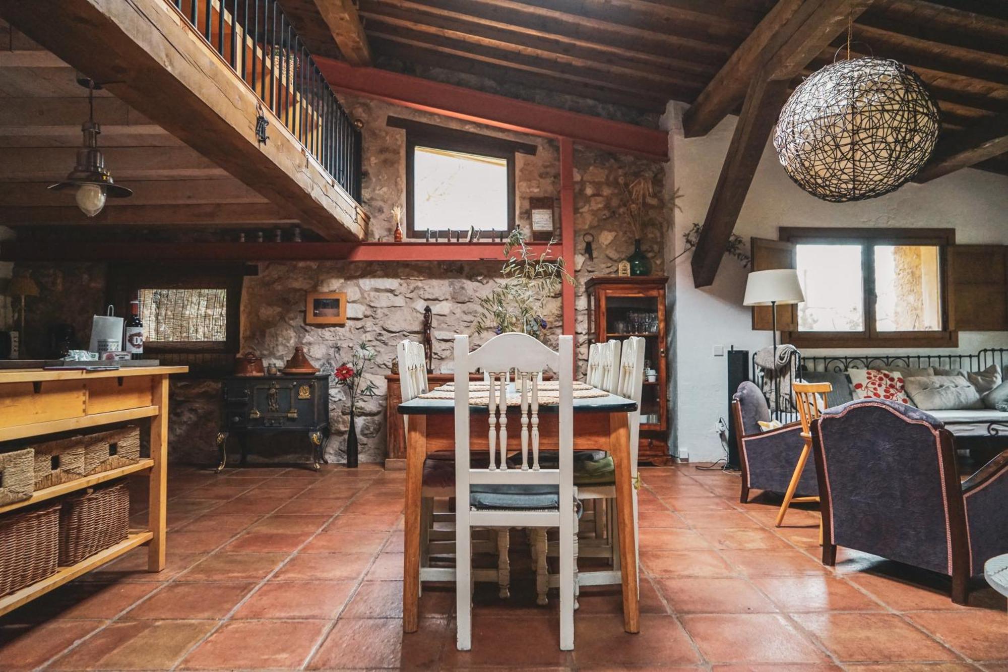Pensjonat Casa Corazon De Piedra En El Rio Dulce Aragosa Zewnętrze zdjęcie